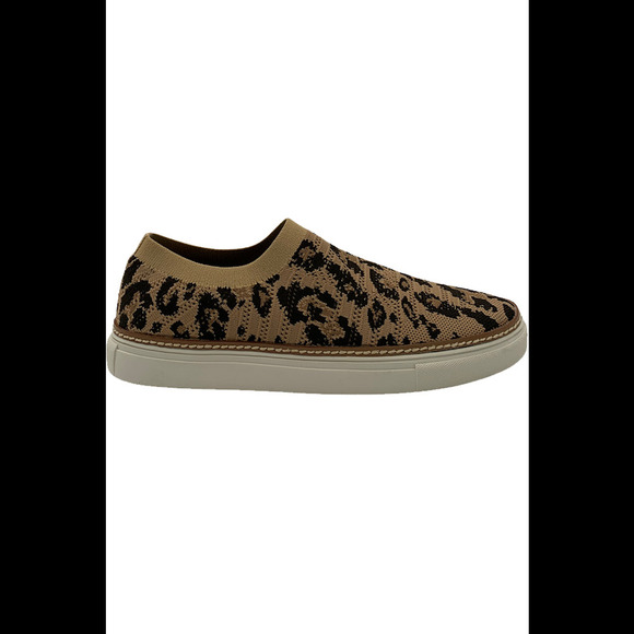 Vince Camuto Shoes - Vince Camuto Knit Slip-On Shoes Keamalla Leopard - Medium